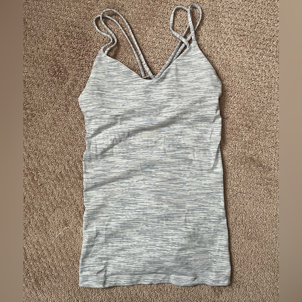 Lululemon padded tank top